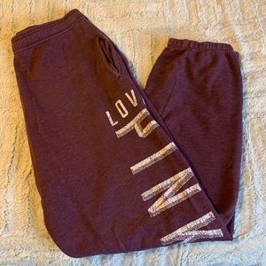 PINK Cuffed Sweatpants